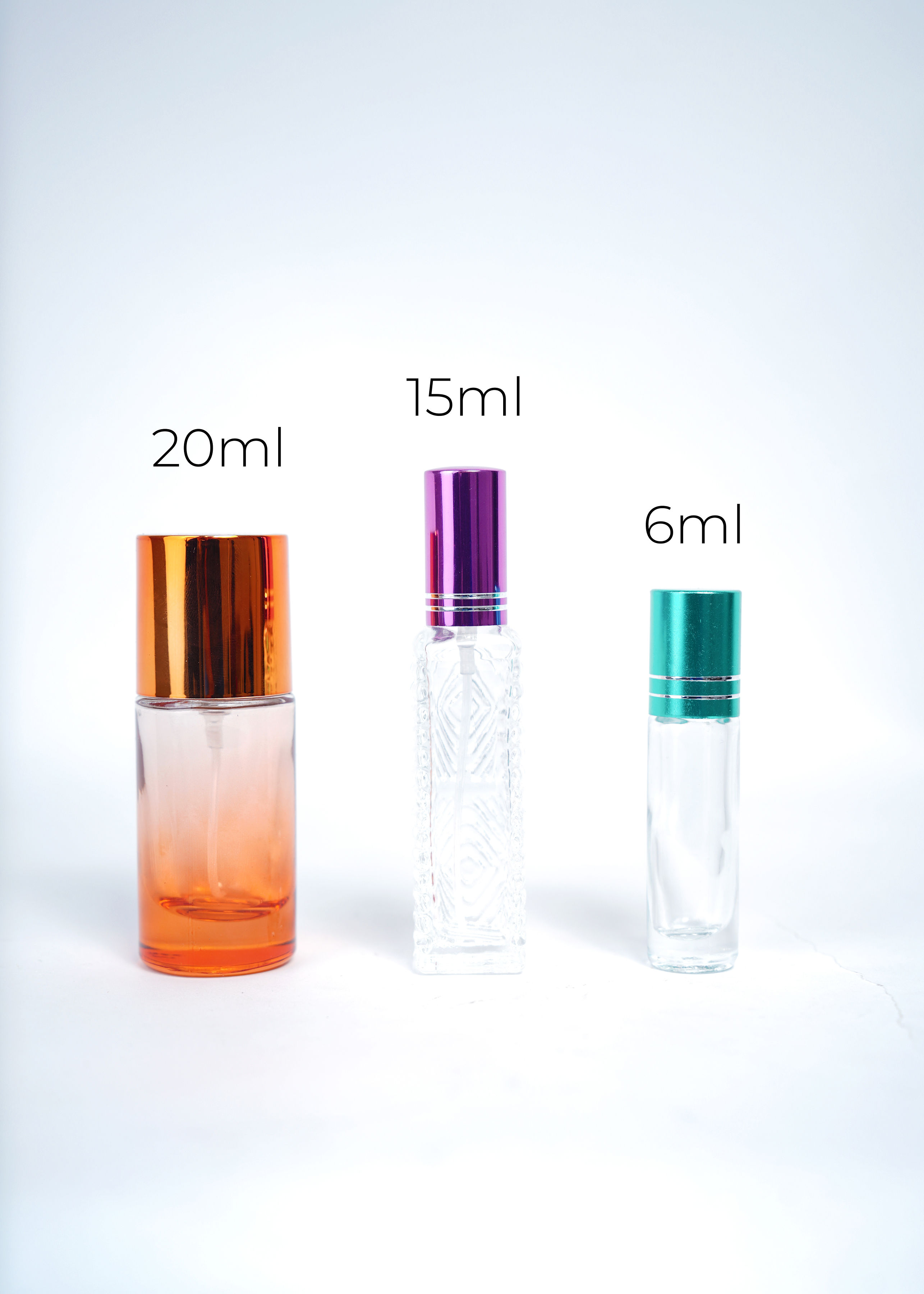 Perfume Oil Size Comparison
